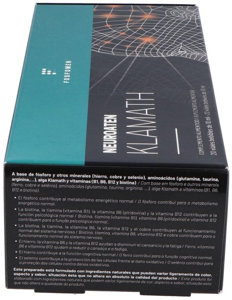 Fosfomen Neuroaten Klamath 20Viales de Herbora