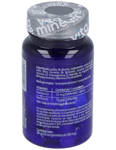 Vitamina D3+K2 de Herbora