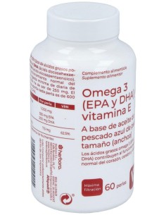 Omega 3 (Epa Y Dha) + Vit. E 60Perlas de Herbora 2