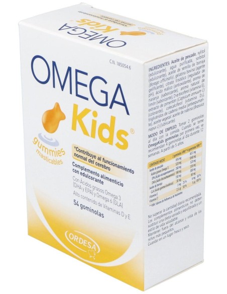 Omegakids 54Gummies de Ordesa Complementos