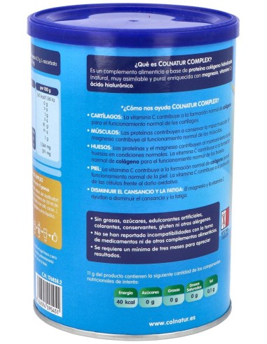 Colnatur Complex Sabor Neutro 330 Gramos Colnatur