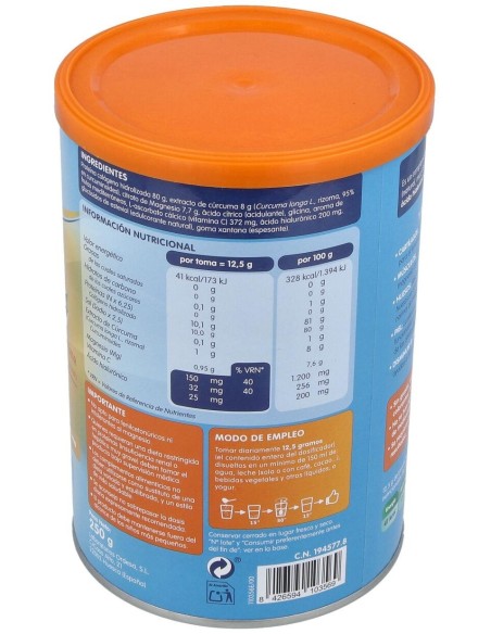 Colnatur Complex Curcuma 250Gr. de Colnatur