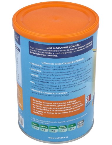 Colnatur Complex Curcuma 250Gr. de Colnatur