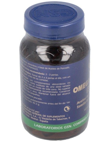 Omega 3-6-9 60 Perlas de GSN