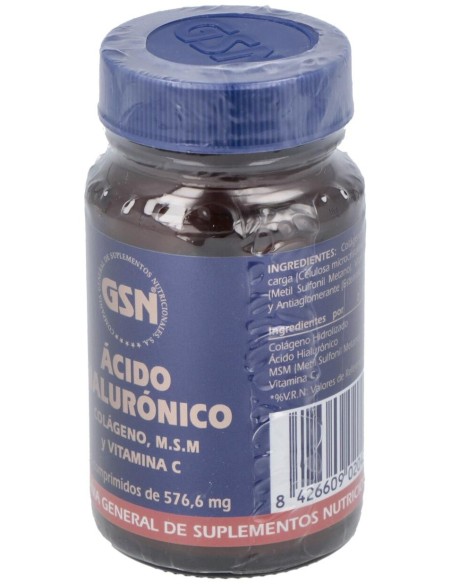 Ácido Hialurónico 60 Comprimidos de GSN