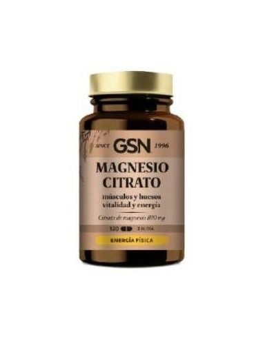 Magnesio Citrato 120 Comprimidos de GSN