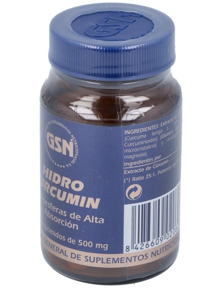 Hidro Curcumin 60Comp. de Gsn
