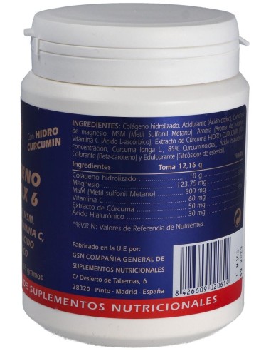 Colágeno Forte Opti Mix 364 G de GSN