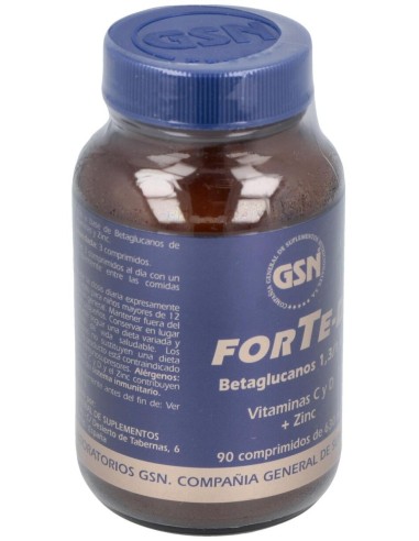Forte D (C+D+Zinc+Betaglucano) 90Comp. de Gsn