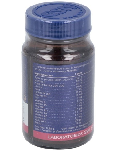 Cabello, Uñas Y Piel 60 Perlas de GSN