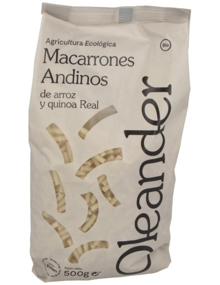 Macarrones Andino De Arroz Y Quinoa 500Gr. de Oleander