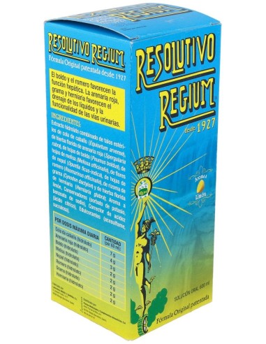 Resolutivo Regium Limon 600Ml. de Miquel Y Garriga