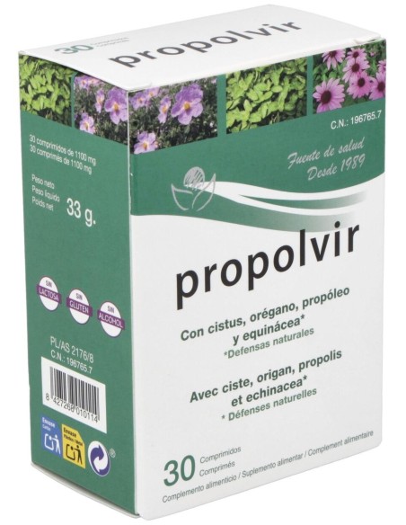 Propolvir 30Comp. de Bioserum