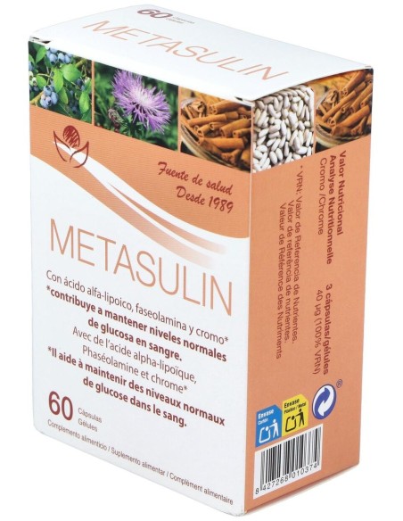 Metasulin 60Cap. de Bioserum