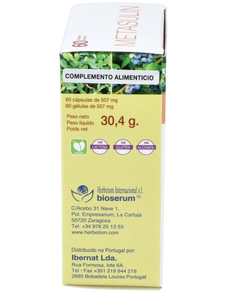 Metasulin 60Cap. de Bioserum