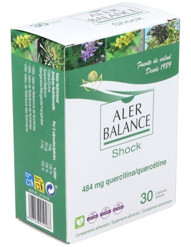 Aler Balance Shock 30Cap. de Bioserum