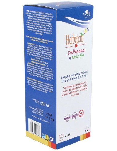 Herbetom Kids Defensas Y Energia Jarabe 250Ml. de Bioserum