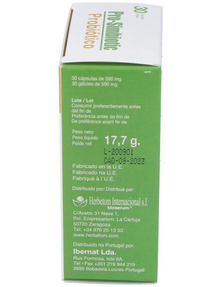 Prosimbiotic Plus 30 Cap de Bioserum