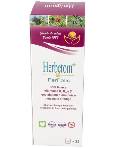Herbetom 3 Ff Hierro 250Ml. de Bioserum