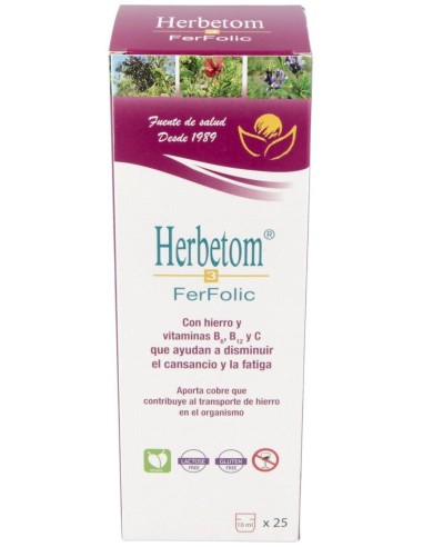 Herbetom 3 Ff Hierro 250Ml. de Bioserum