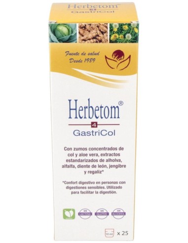 Herbetom 4 Gc Gastricol 250Ml de Bioserum