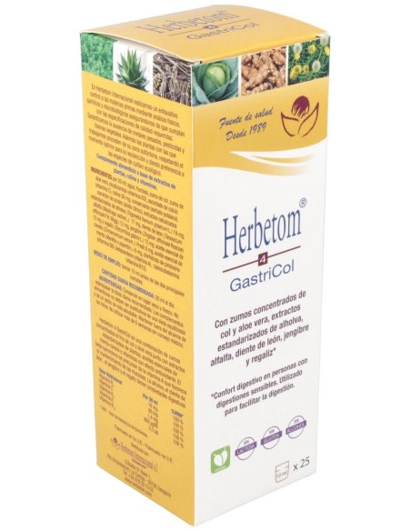 Herbetom 4 Gc Gastricol 250Ml de Bioserum