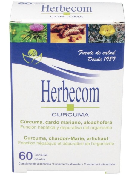 Herbecom Curcuma 60Cap. de Bioserum