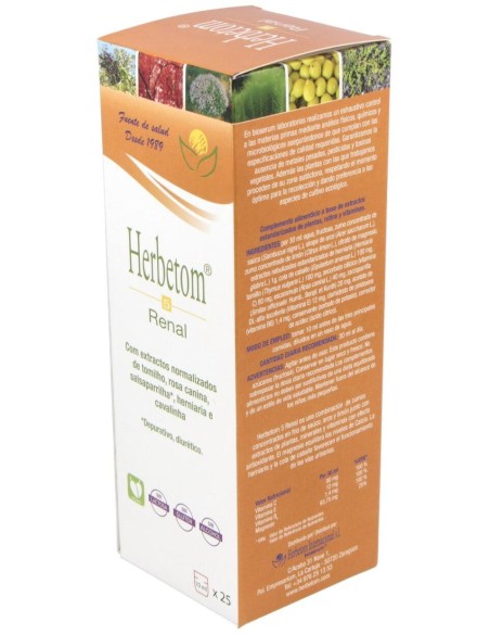Herbetom 5 Rv Renal 250Ml de Bioserum
