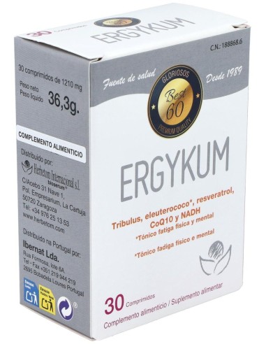 Ergykum Formula Reforzada 30Comp. de Bioserum