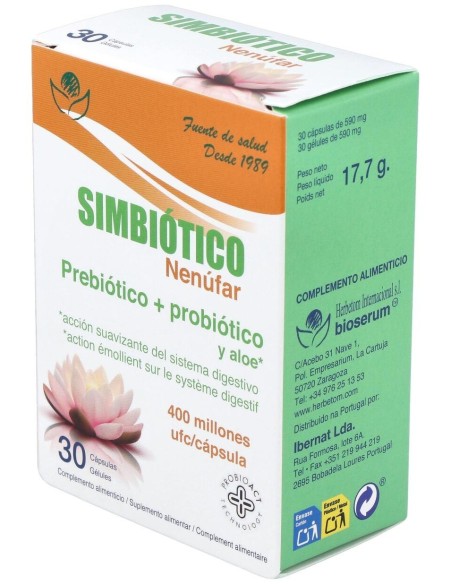 Simbiotico Nenufar 30Cap. de Bioserum