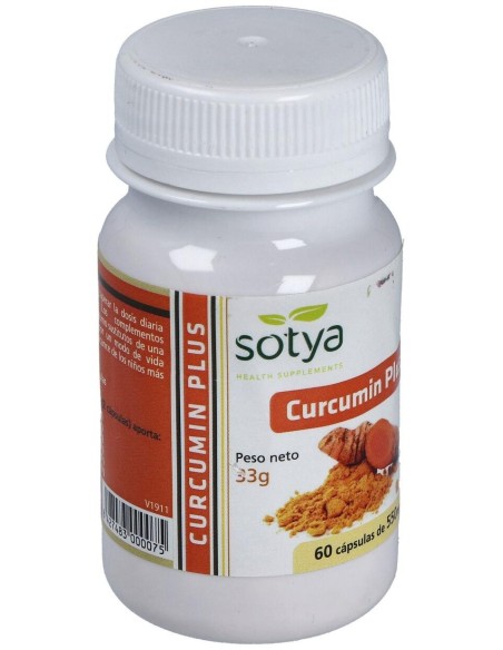 Curcumin Plus 550Mg Cáps. 60U de Sotya