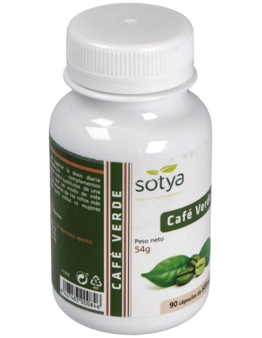 Café Verde 600Mg Cáps. 90U de Sotya