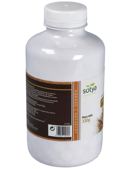 Levadura Y Germen 600Mg Comp. 550U de Sotya