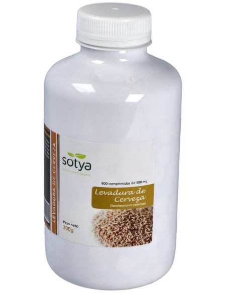 Levadura De Cerveza 500Mg Comp. 600U  de Sotya