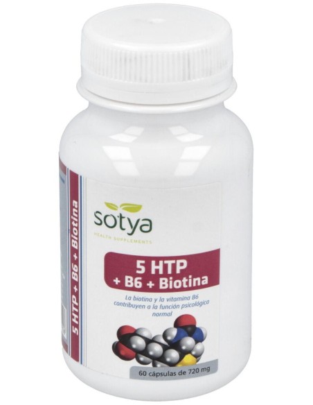 Triptofano 5-Htp 60Cap. de Sotya