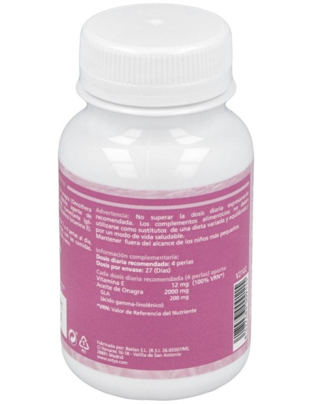 Onagra 500Mg. 110Perlas de Sotya