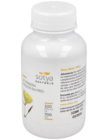 Onagra 510Mg. 220Perlas de Sotya