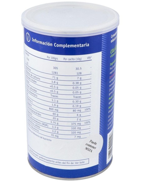 Colágeno Con Hialurónico, Msm, Condroitina, Magnesio, Vitamina C  400G Polvo de Sotya