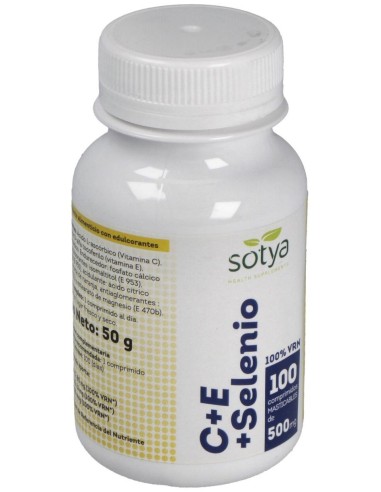 C+E+Selenio 500Mg Comp. 100U de Sotya