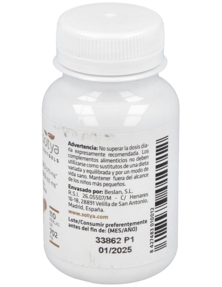 Aceite De Lino 702Mg Perlas 110U de Sotya