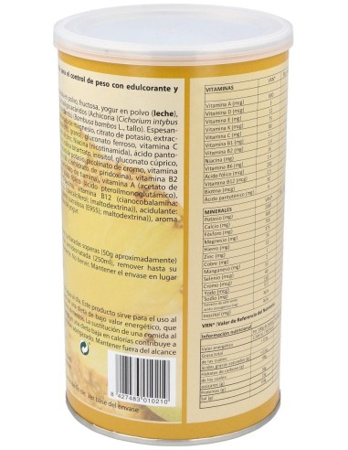 Batidos Saciantes 700G Polvo Sabor Yogur Con Piña de Sotya