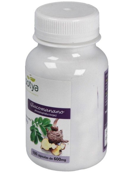 Glucomanano 600Mg Cáps. 100U de Sotya