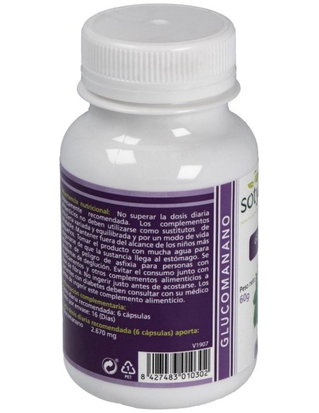 Glucomanano 600Mg Cáps. 100U de Sotya