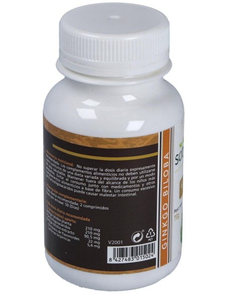 Ginkgo Biloba 100Comp. de Sotya