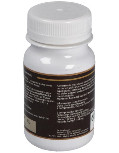 Fucus 500Mg Comp. 100U de Sotya