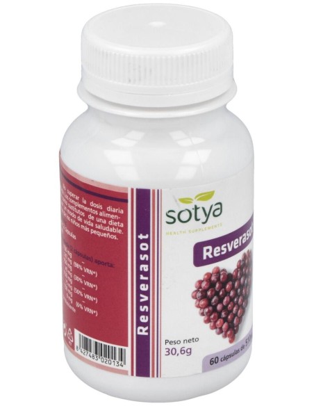 Resverasot 510Mg Cáps.60U de Sotya