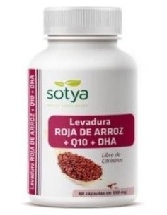 Levadura Roja De Arroz + Q10 + Dha 60Cap. de Sotya 2