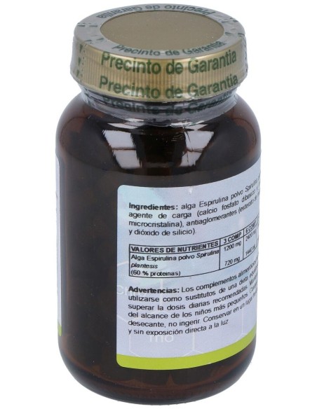 Espirulina 400Mg. 200Comp. de Cfn