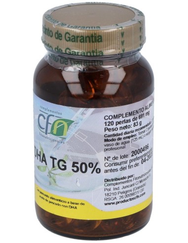 Dha Tg 50% 120Perlas de Cfn