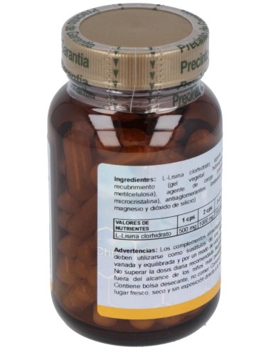 Lisina 500Mg. 60Cap. de Cfn
